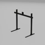 Sim Racing Corner Single Monitor Stand