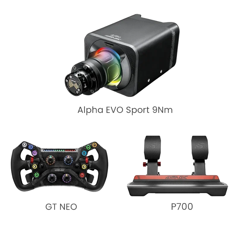 Simagic Green Flag Bundle (9Nm)